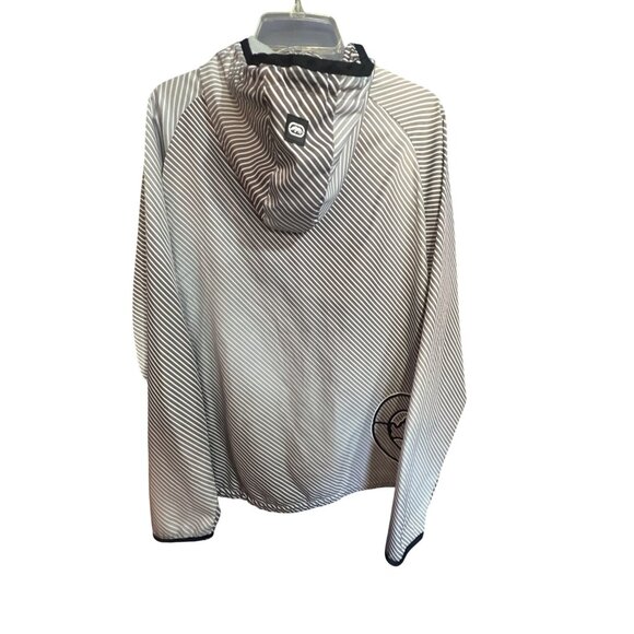 Ecko‎ Unltd. Mens Striped Full-Zip Hoodie Jacket Large Polyester/Spandex - Picture 3 of 5